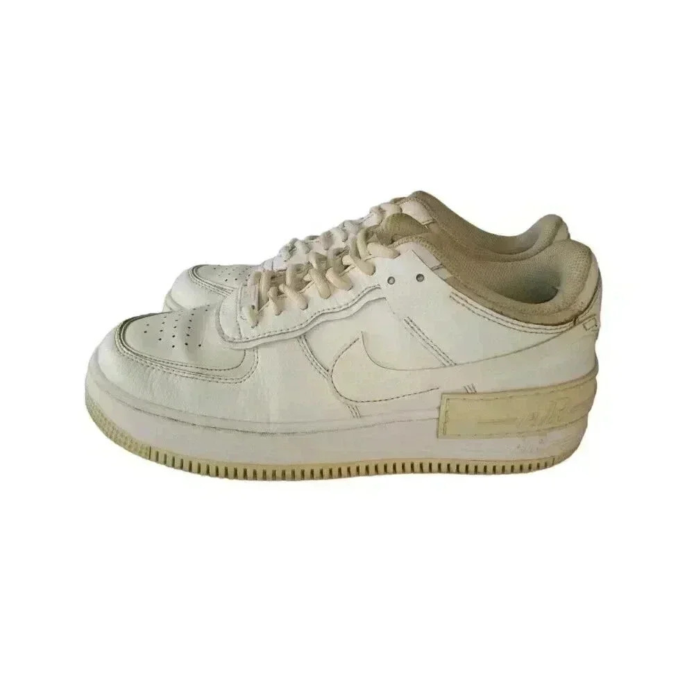 Nike AF1 Air Force 1 Low Women Sz 9.5 Triple White Athletic Comfort Sneaker - Picture 5 of 12